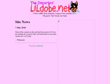 Tablet Screenshot of lildobe.net